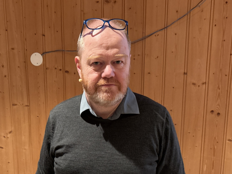 Fagsjef beredskap i Lillestrøm kommune, Ketil Matvik Foldal snakket om beredskap i kommunen