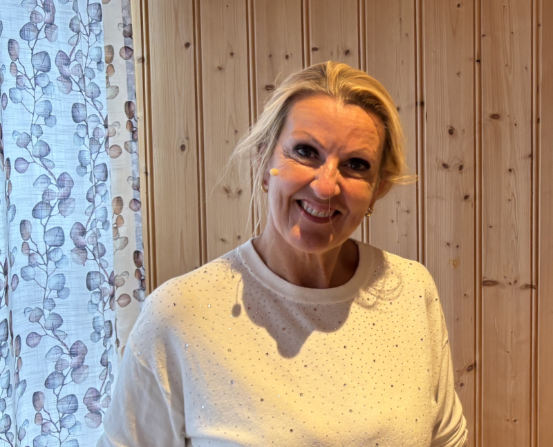 Solfrid Flateby holdt foredrag om ledelse